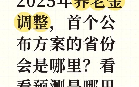 社保政策-养老金要涨，哪个省先出方案？
