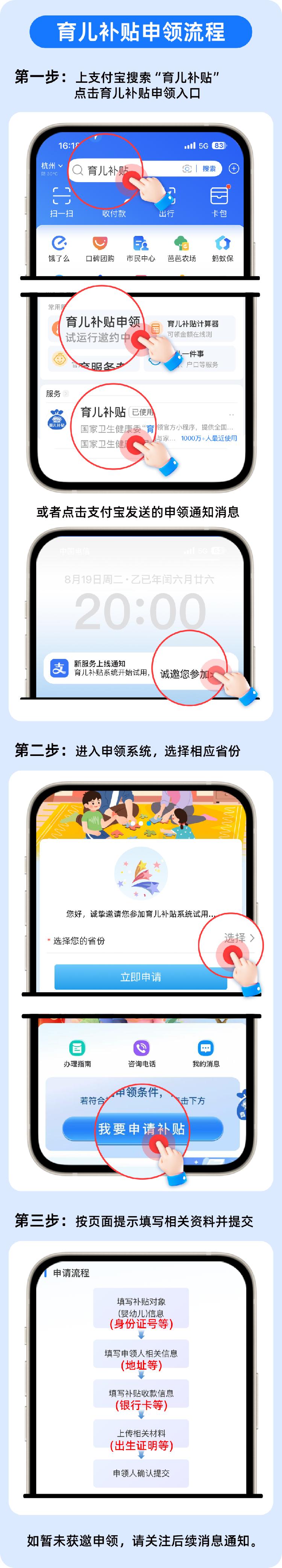 育儿补贴系统试运行开始，第一批宝妈宝爸完成申领 第5张